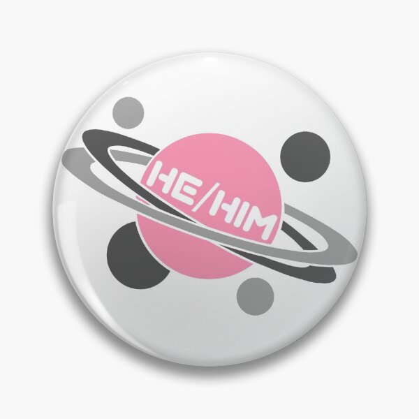 Item preview, Demigirl Pride Pronoun Planet - él / él designed and sold by KillianItArt.