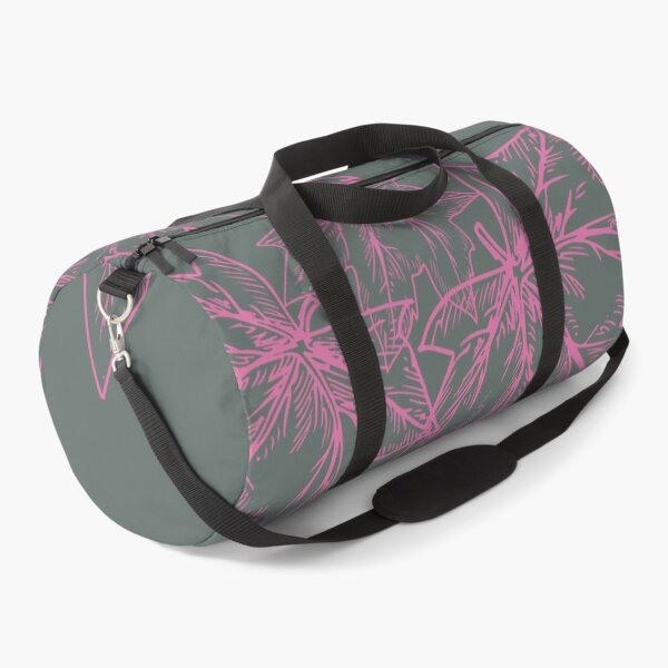 Item preview, Pink maple leaves on very dark grayish yellow designed and sold by fowons.