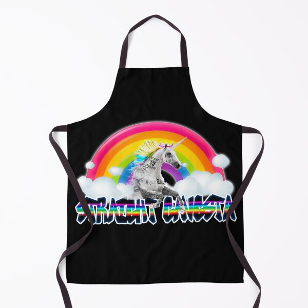 Item preview, unicorns are straight gangsta designed and sold by DerezzedDigital.