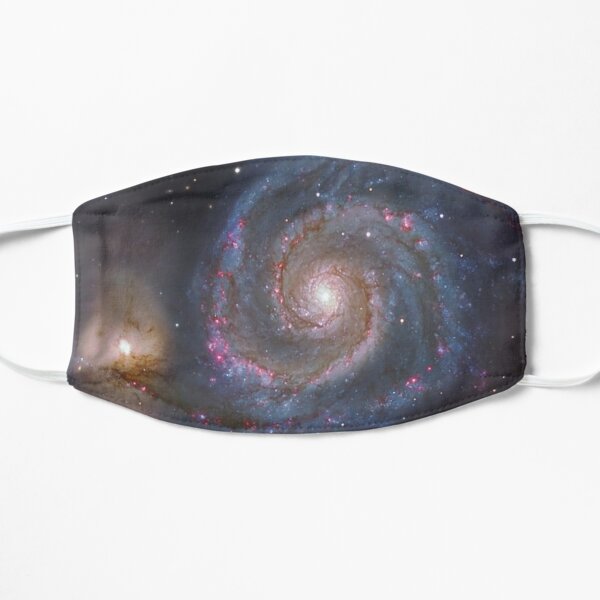 The #Whirlpool #Galaxy #SpiralGalaxy, Astronomy, Cosmology, AstroPhysics, Universe Mask