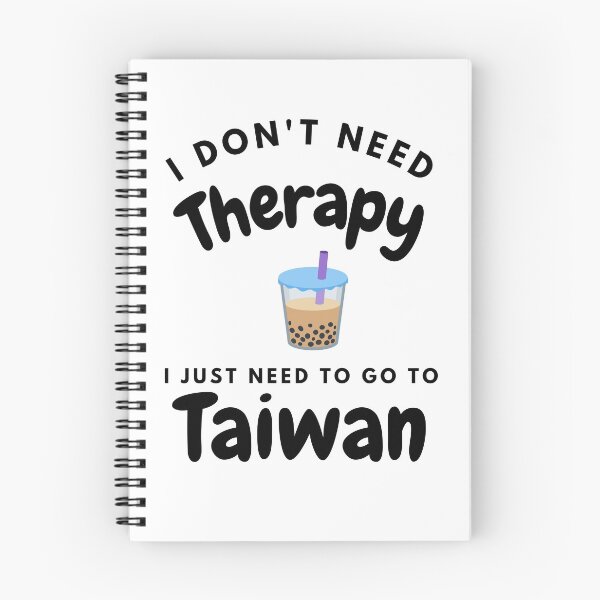Item preview, I Don't Need Therapy I Just Need To Go To Bubble Tea Graphic White Background designed and sold by Unworldly.