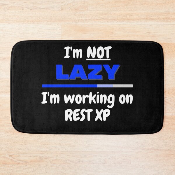 Item preview, I'm not Lazy I'm working on Rest XP White Text designed and sold by JEL-Designs.