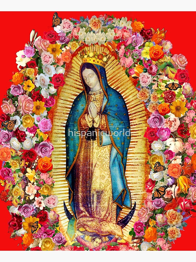 Our Lady of Guadalupe Mexican Virgin Mary Saint Mexico Catholic Mask by hispanicworld