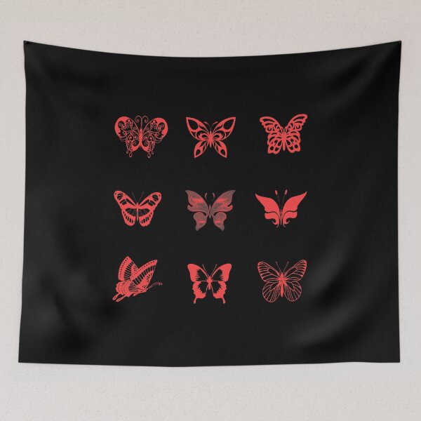 Item preview, Pack 2 Mariposas Lindas Rojas designed and sold by everything4eva.
