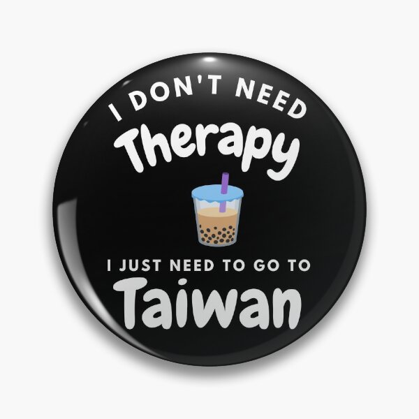 Item preview, I Don't Need Therapy I Just Need To Go To Bubble Tea Graphic Black Background designed and sold by Unworldly.