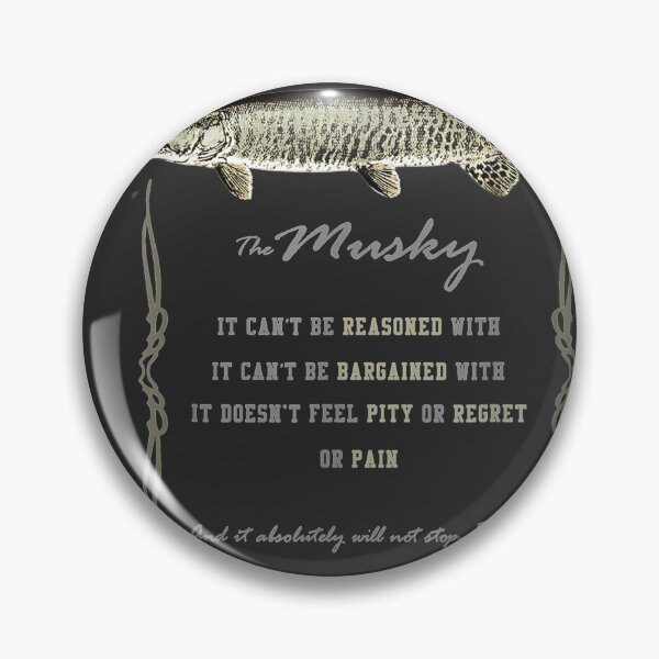 Item preview, The Musky, No Pity Musky Fishing Tee designed and sold by AmyBryant.
