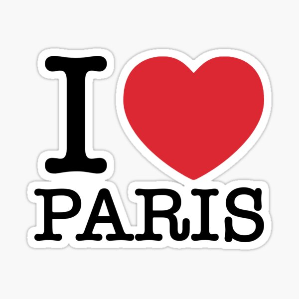 I Love Paris Gifts - I Heart Paris France Gift Ideas for Lovers of