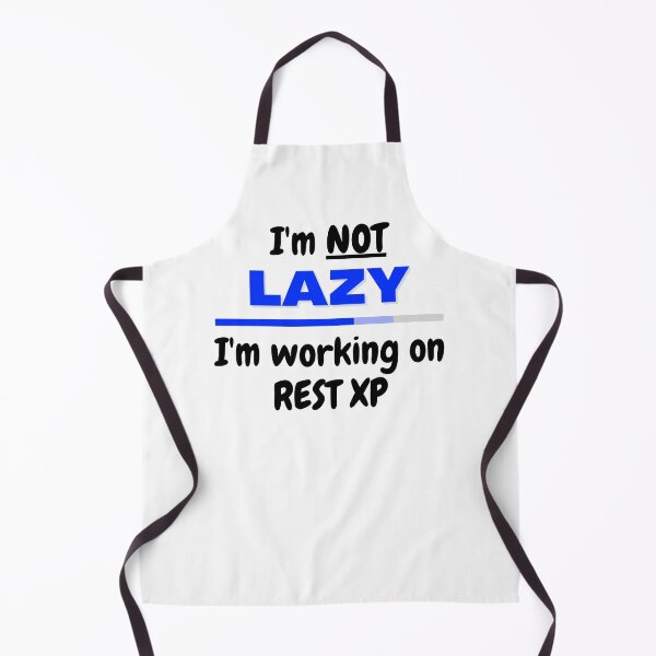 Item preview, I'm not Lazy I'm working on Rest XP Black Text designed and sold by JEL-Designs.