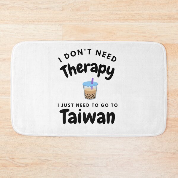 Item preview, I Don't Need Therapy I Just Need To Go To Bubble Tea Graphic White Background designed and sold by Unworldly.