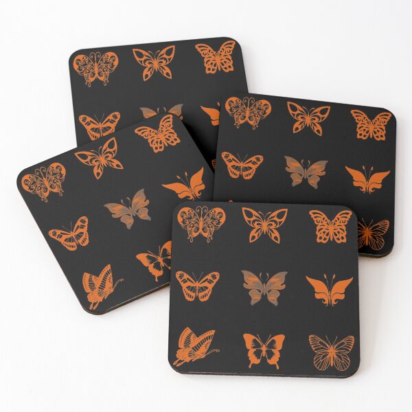 Item preview, Pack 2 Lindas Mariposas Naranjas designed and sold by everything4eva.