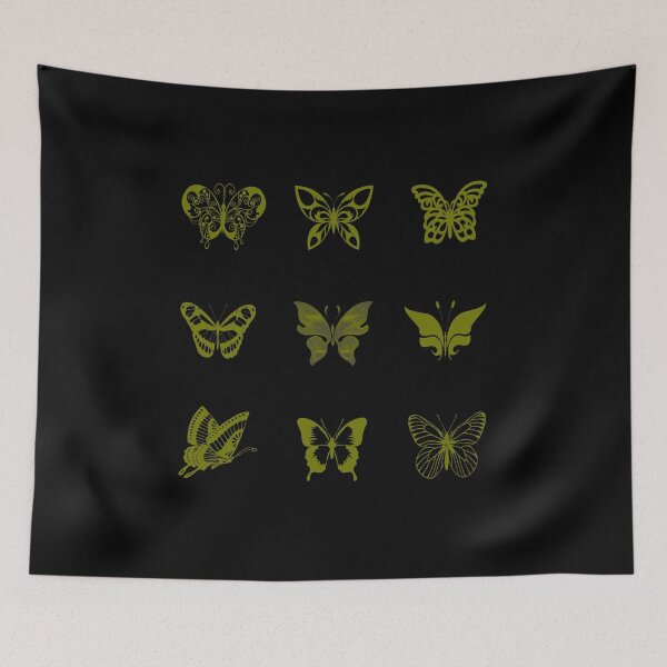 Item preview, Pack 2 Lindas Mariposas Verde Lima designed and sold by everything4eva.