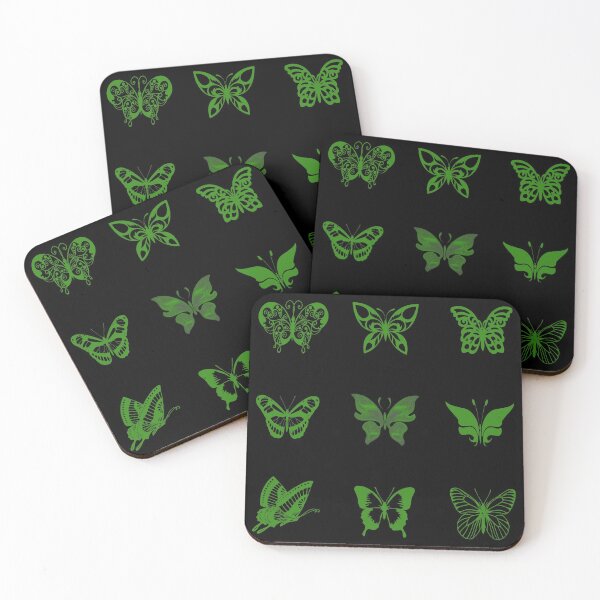 Item preview, Pack 2 Lindas Mariposas Verdes designed and sold by everything4eva.