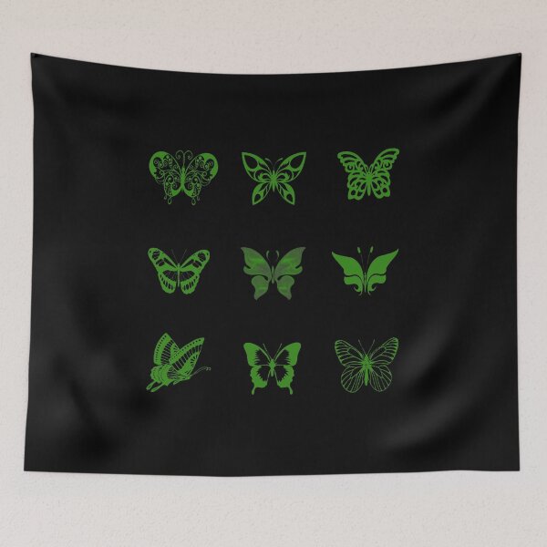 Item preview, Pack 2 Lindas Mariposas Verdes designed and sold by everything4eva.