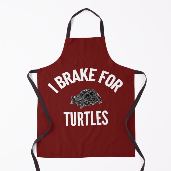 Item preview, I Brake for Turtles designed and sold by Brat-Cat-Shirts.