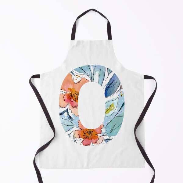 Item preview, Letter O - Watercolor Florals & Polka Dots designed and sold by vicnat.