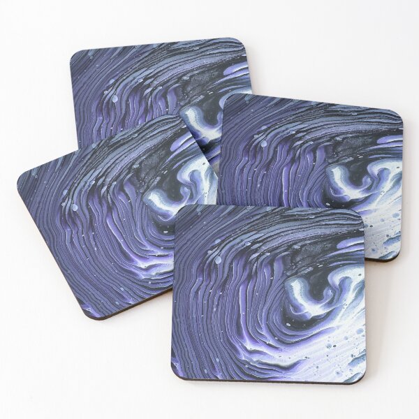 Item preview, Purple, Black, and White Painting Pattern designed and sold by kalynmj.