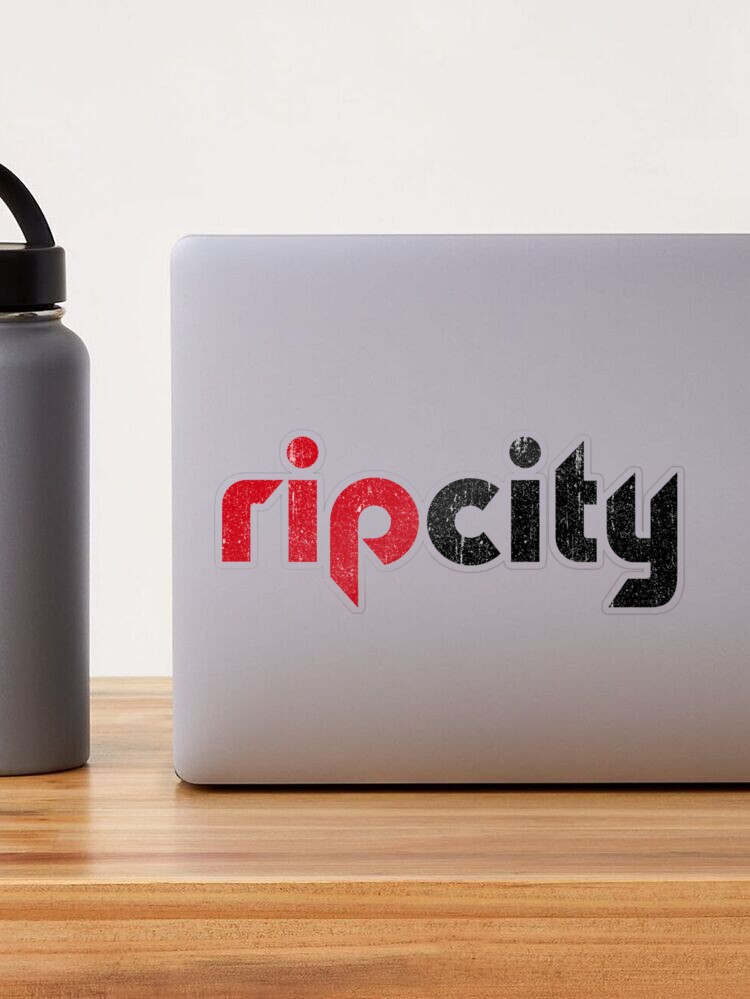 Rip City Sticker for Sale by huckblade