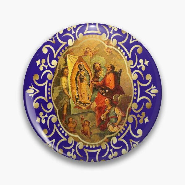 Item preview, Our Lady of Guadalupe Mexican Hand of God Virgin Mary Mexico Tilma 2020-001 designed and sold by hispanicworld.