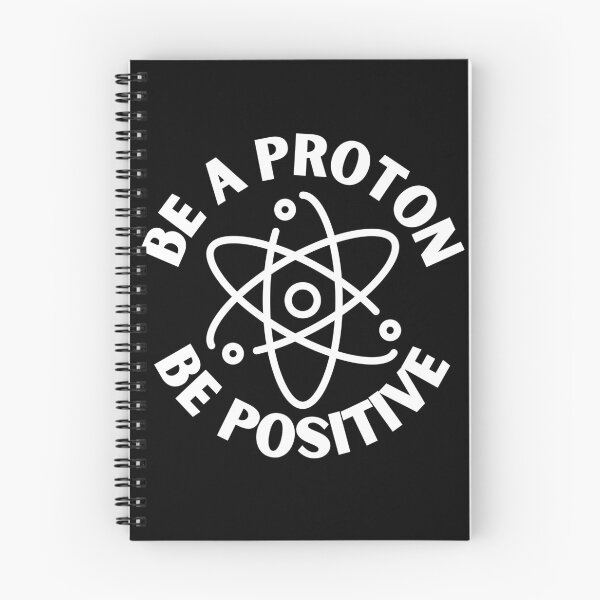 Item preview, Be a proton, be positive designed and sold by Caregiverology.