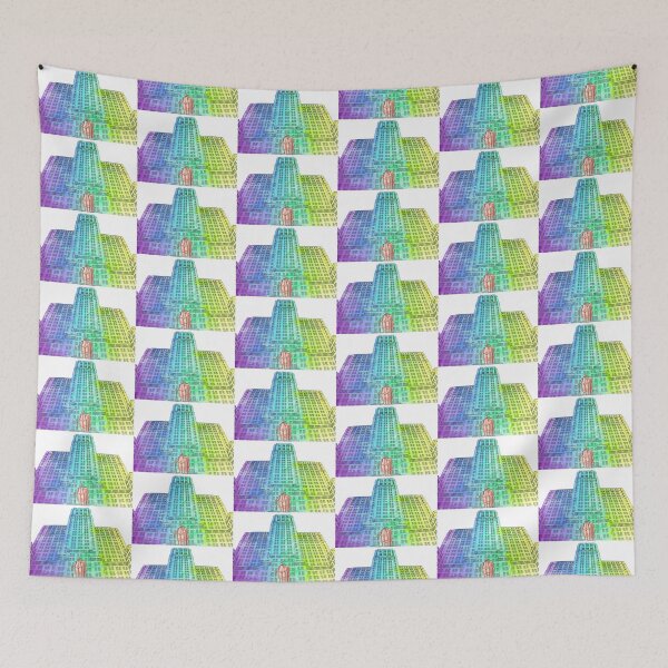 Item preview, Albany NY Alfred E Smith Building Watercolor designed and sold by BatemanBranding.