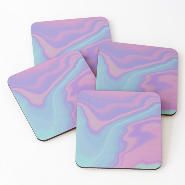 Item preview, Pink and blue marble designed and sold by waves4.