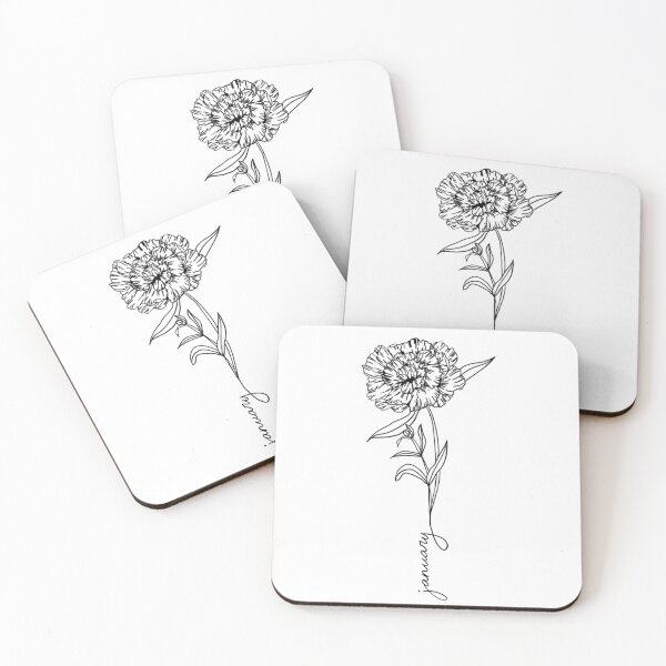 Item preview, January birth flower designed and sold by briegot.