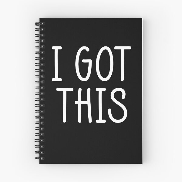 Item preview, I GOT THIS - White on Black designed and sold by Whoopsidoodle.