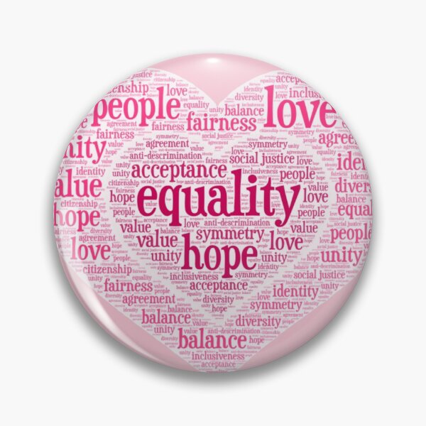 Item preview, Equality, love, hope, value, unity, diversity, balance  designed and sold by Sumthing2Say.