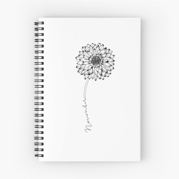 Item preview, November birth flower designed and sold by briegot.