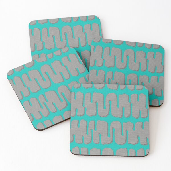 Item preview, teal drip designed and sold by Coffinstaple.