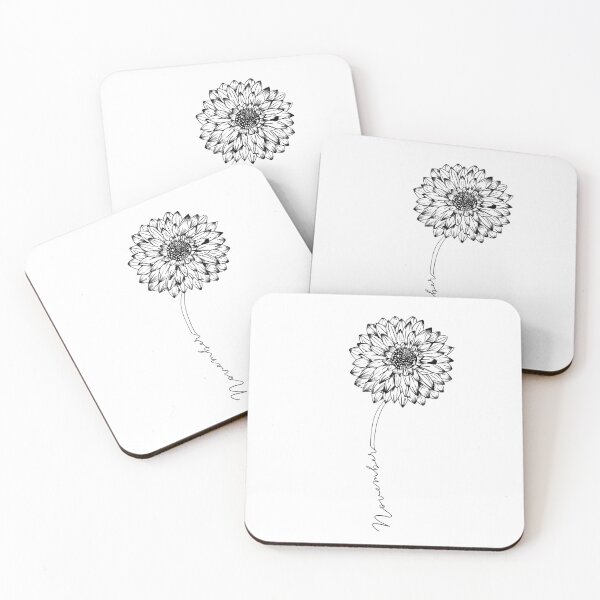 Item preview, November birth flower designed and sold by briegot.