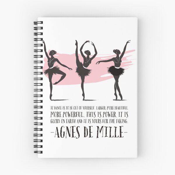 Item preview, Agnes De Mille Dance Quote designed and sold by Dollfacedesign.