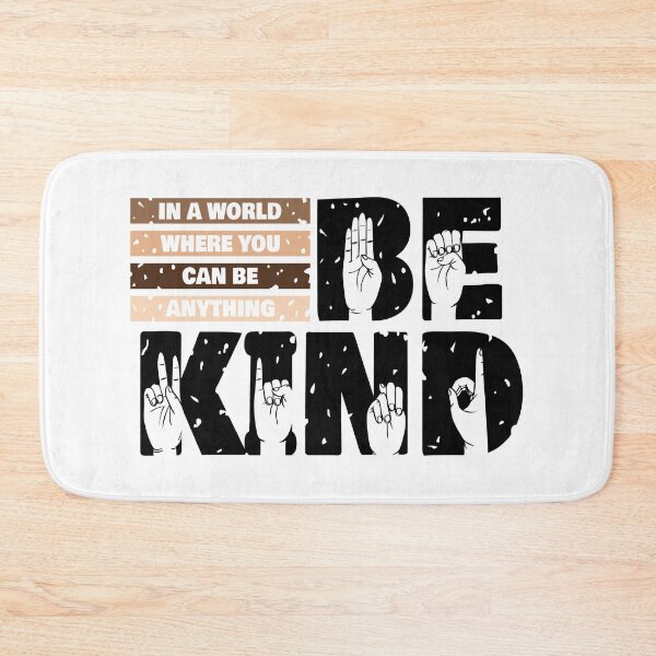 Item preview, Be Kind-BLM American Sign Language gift idea for supporters of the BLM movent designed and sold by BRtisticDesigns.