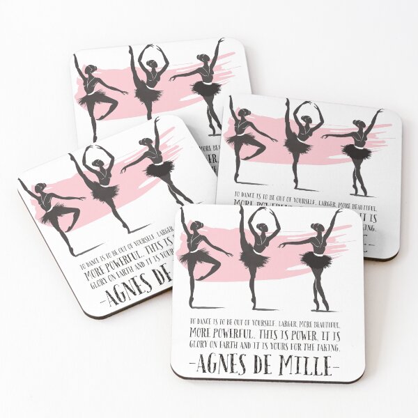 Item preview, Agnes De Mille Dance Quote designed and sold by Dollfacedesign.