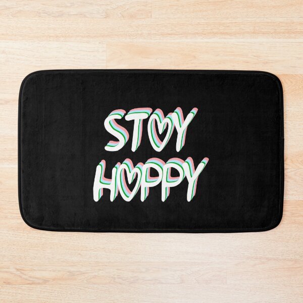 Item preview, Stay Happy Hearts Text Multicolor 2 designed and sold by everything4eva.