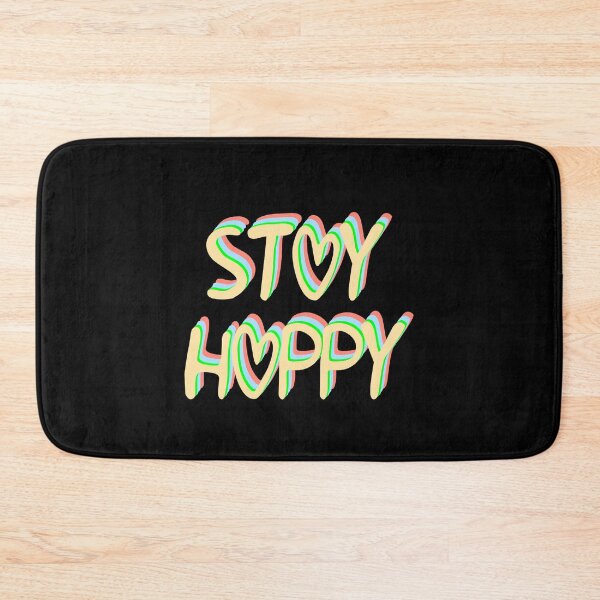 Item preview, Stay Happy Hearts Text Multicolor 6 designed and sold by everything4eva.