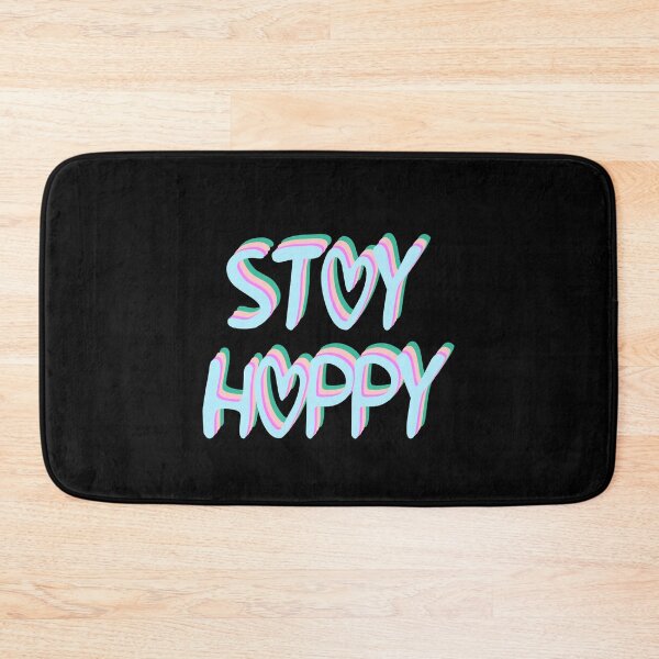 Item preview, Stay Happy Hearts Text Multicolor 7 designed and sold by everything4eva.