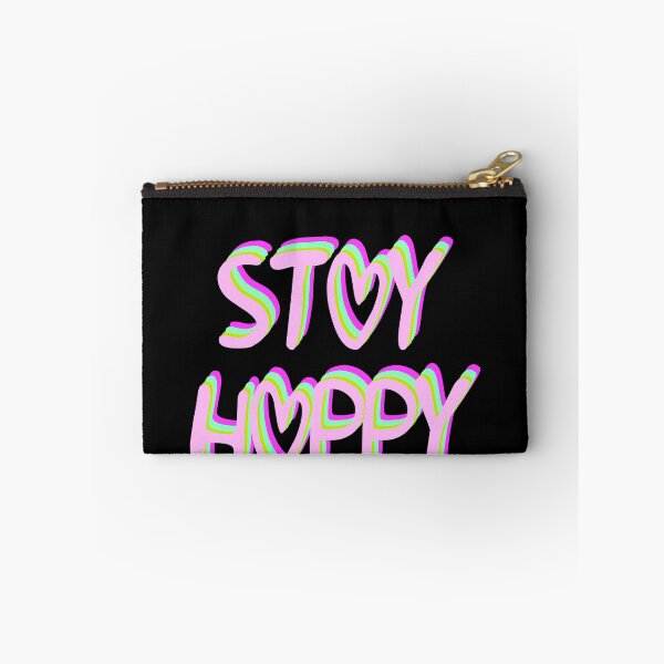 Item preview, Stay Happy Hearts Text Multicolor 8 designed and sold by everything4eva.
