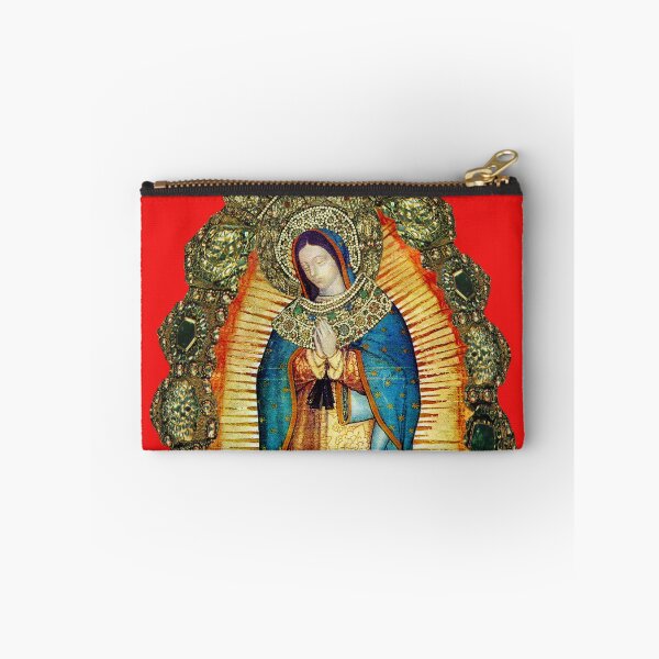 Item preview, Our Lady of Guadalupe Mexican Virgin Mary Mexico Angels Tilma Aztec Queen of Heaven designed and sold by hispanicworld.