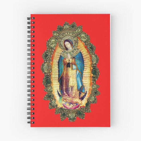 Item preview, Our Lady of Guadalupe Mexican Virgin Mary Mexico Angels Tilma Aztec Queen of Heaven designed and sold by hispanicworld.