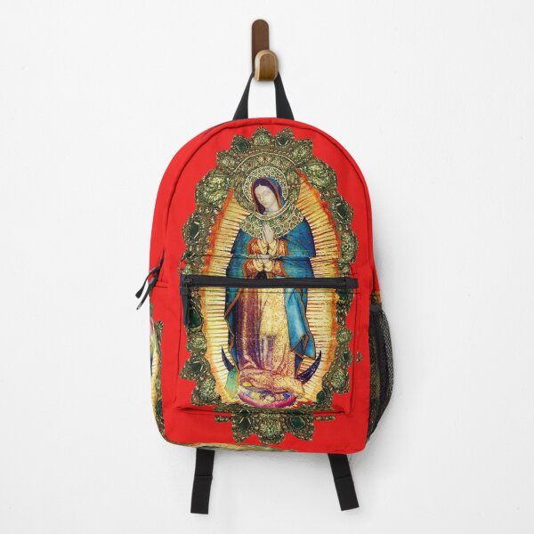 Item preview, Our Lady of Guadalupe Mexican Virgin Mary Mexico Angels Tilma Aztec Queen of Heaven designed and sold by hispanicworld.