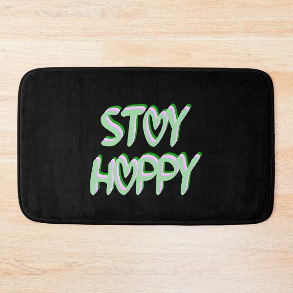 Item preview, Stay Happy Hearts Text Multicolor 9 designed and sold by everything4eva.