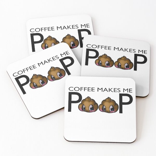 Item preview, coffee makes me poop designed and sold by pickledcorgi.