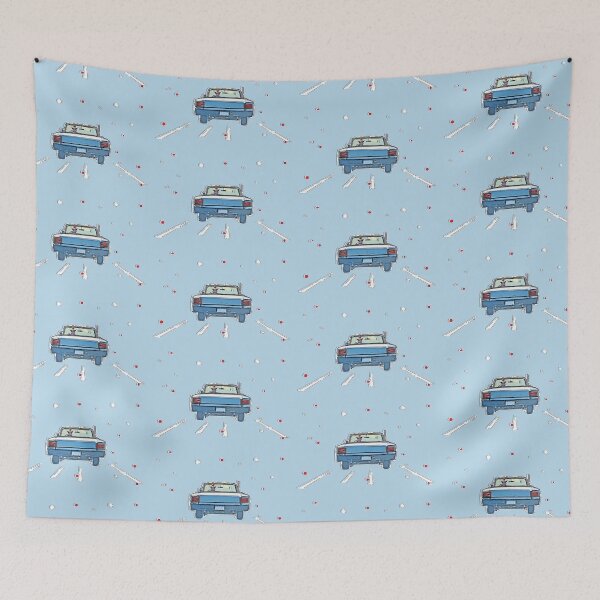 Item preview, Cartoon style vintage automobile  designed and sold by soupstock.