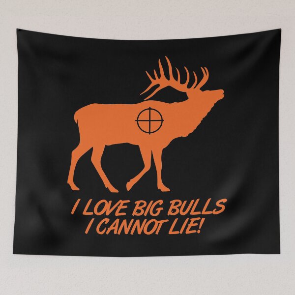 Item preview, I Love Big Bulls, I Cannot Lie designed and sold by Warrior Veteran Clothing.