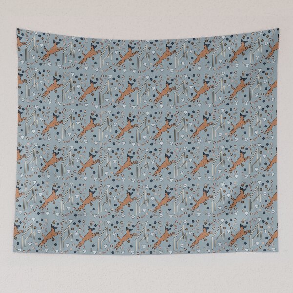 Item preview, malinois pattern designed and sold by little-lyon.