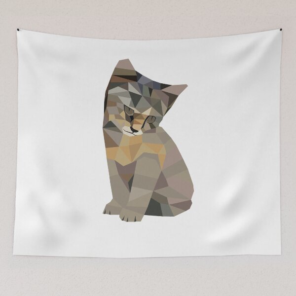 Item preview, Geometrical Cat 2 designed and sold by papererwin.