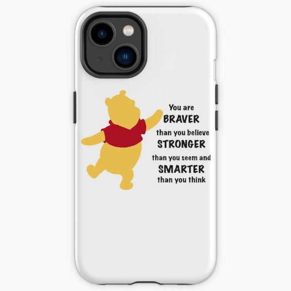 Yellow Bear You are Braver iPhone Tough Case