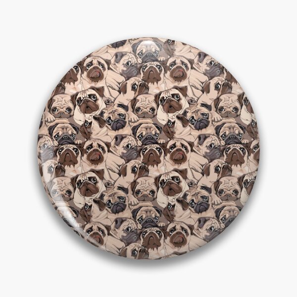 Item preview, Pugs Pattern designed and sold by angus77ok.