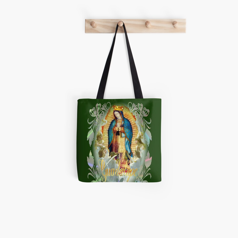 Our Lady of Guadalupe Mexican Virgin Mary Mexico Angels Tilma 20-107  Backpack for Sale by hispanicworld